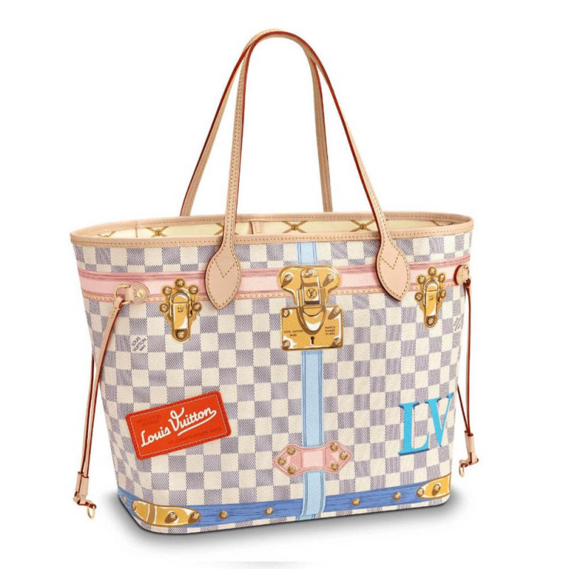 Louis Vuitton Summer Trunks Printed Neverfull MM M41065