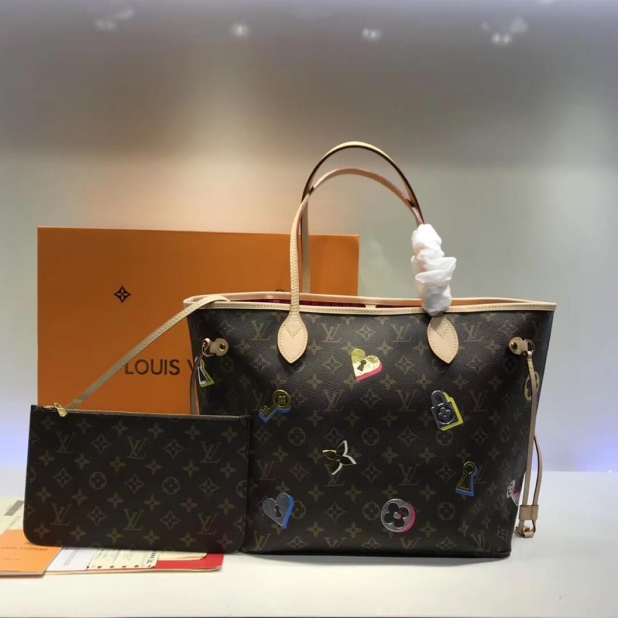 Louis Vuitton Monogram Canvas Neverfull MM M44364