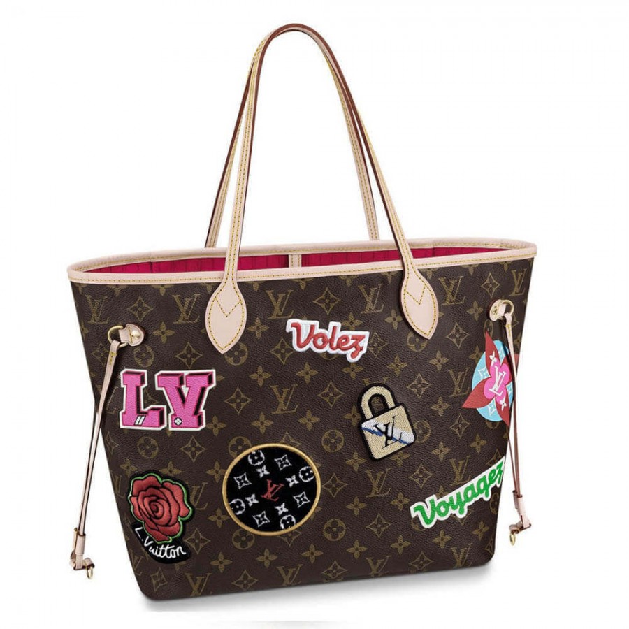 Louis Vuitton Monogram Canvas Neverfull MM M43988