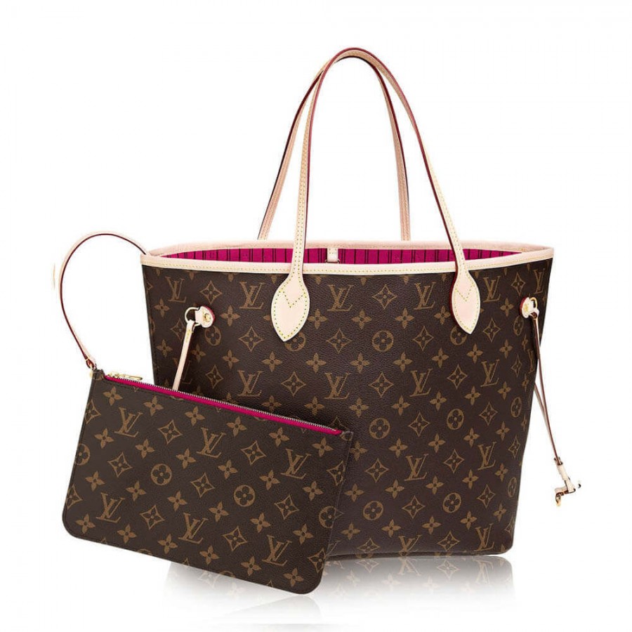 Louis Vuitton Monogram Canvas Neverfull MM M41178