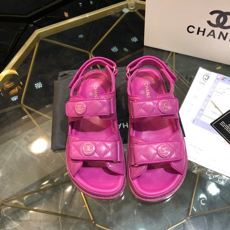Chanel Sheepskin sandals