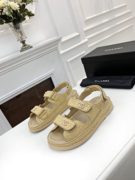 Chanel Sheepskin sandals