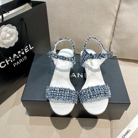 Chanel Calfskin Jewelry Pearl Heel