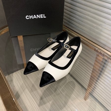 Chanel Sheepskin loafers