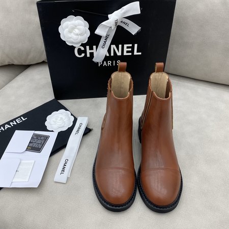 Chanel Dallas boots cowhide heel height 3.5cm