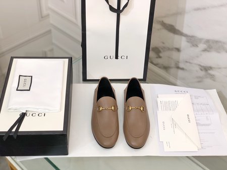 Gucci Horsebit Brixton sheepskin loafers