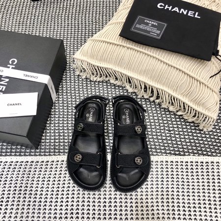 Chanel Velcro sandals