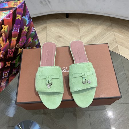 LP Slippers Cashmere Suede