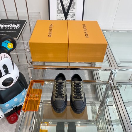 Louis Vuitton Cowboy sneakers cowhide lining cowhide feet