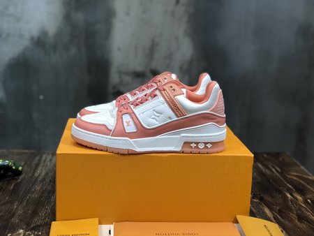 Louis Vuitton Canvas platform shoes LOGO