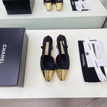 Chanel classic high heel sandals