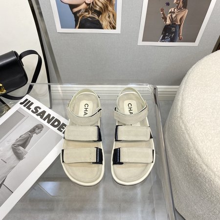 Chanel Velcro sandals