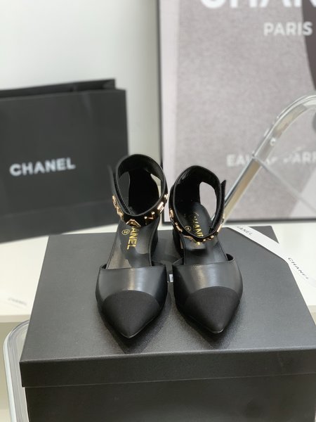 Chanel Sandals Hardware Exquisite Lambskin Leather Outsole