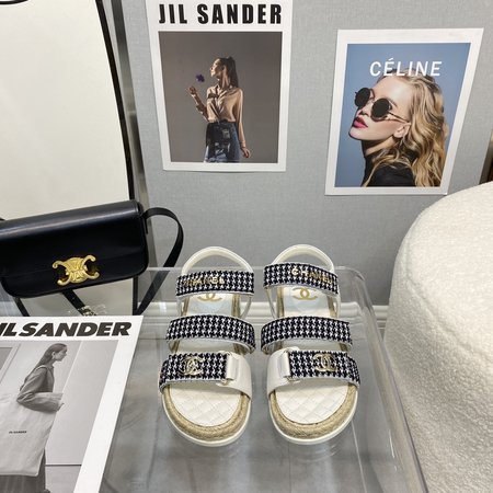 Chanel Rope Velcro Sandals