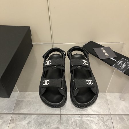 Chanel Velcro sandals