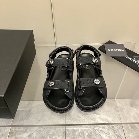 Chanel Velcro sandals
