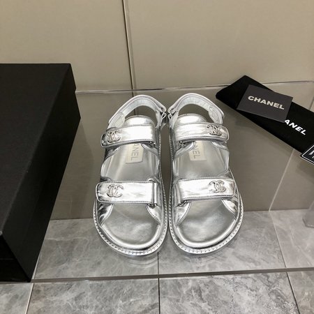 Chanel Velcro sandals