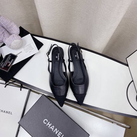 Chanel women s sheepskin shoes