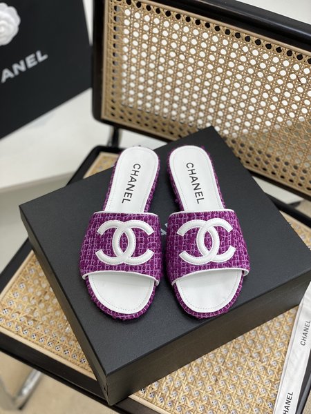 Chanel slippers