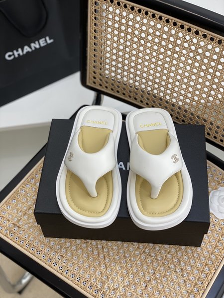 Chanel Classic Comfort Bread Slippers