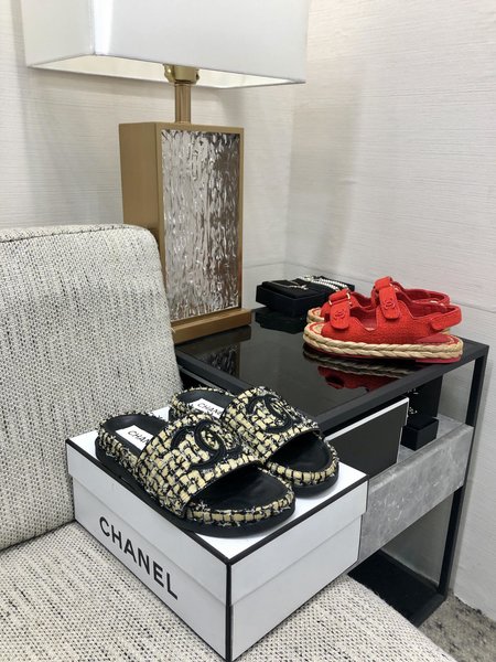 Chanel slippers