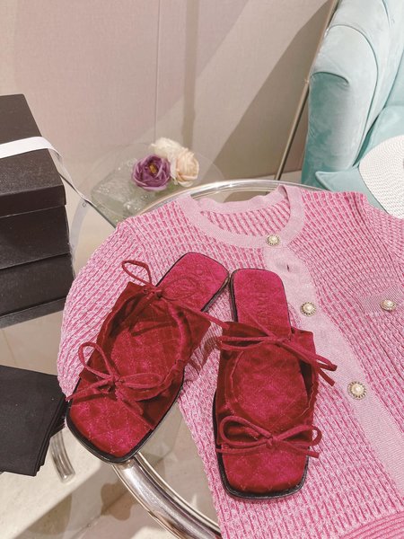 Chanel slippers