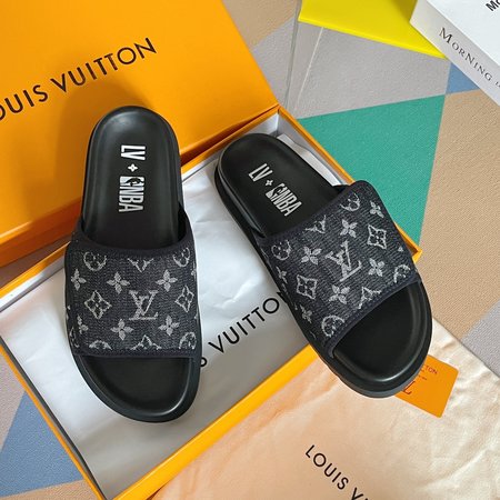 Louis Vuitton LV x NBA Joint Trainer Slippers