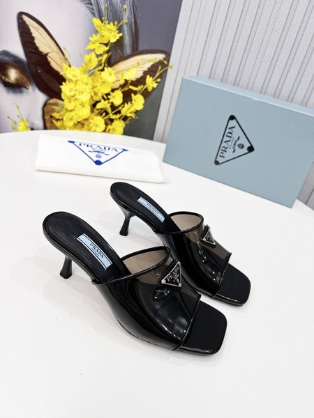 Prada Boots Stiletto & Thick Heel Hollow Series