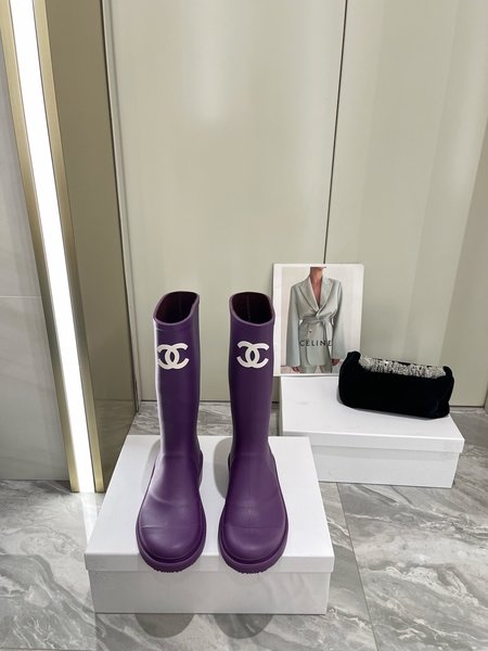 Chanel Versatile rain boots